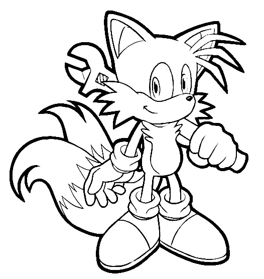 Tails Ausmalbilder 29