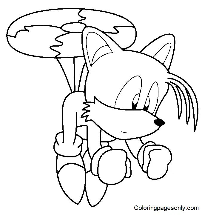 Tails Ausmalbilder 35