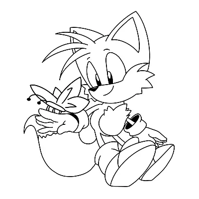 Tails Ausmalbilder 36