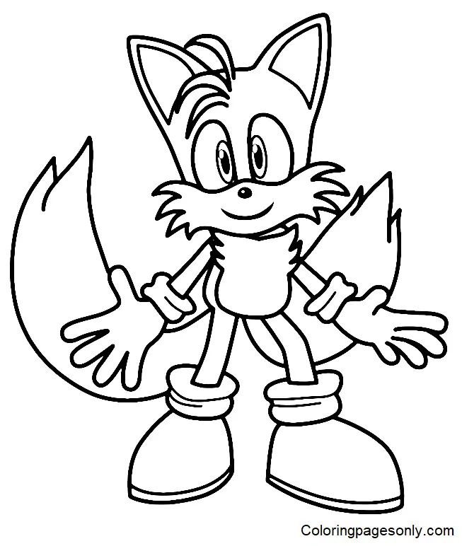 Tails Ausmalbilder 41