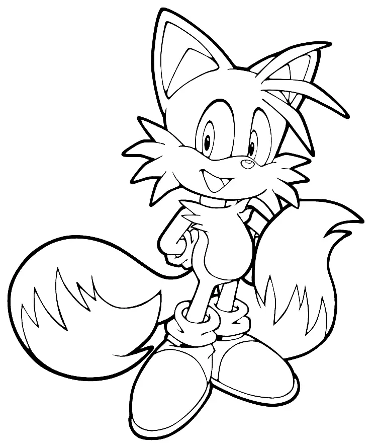 Tails Ausmalbilder 42