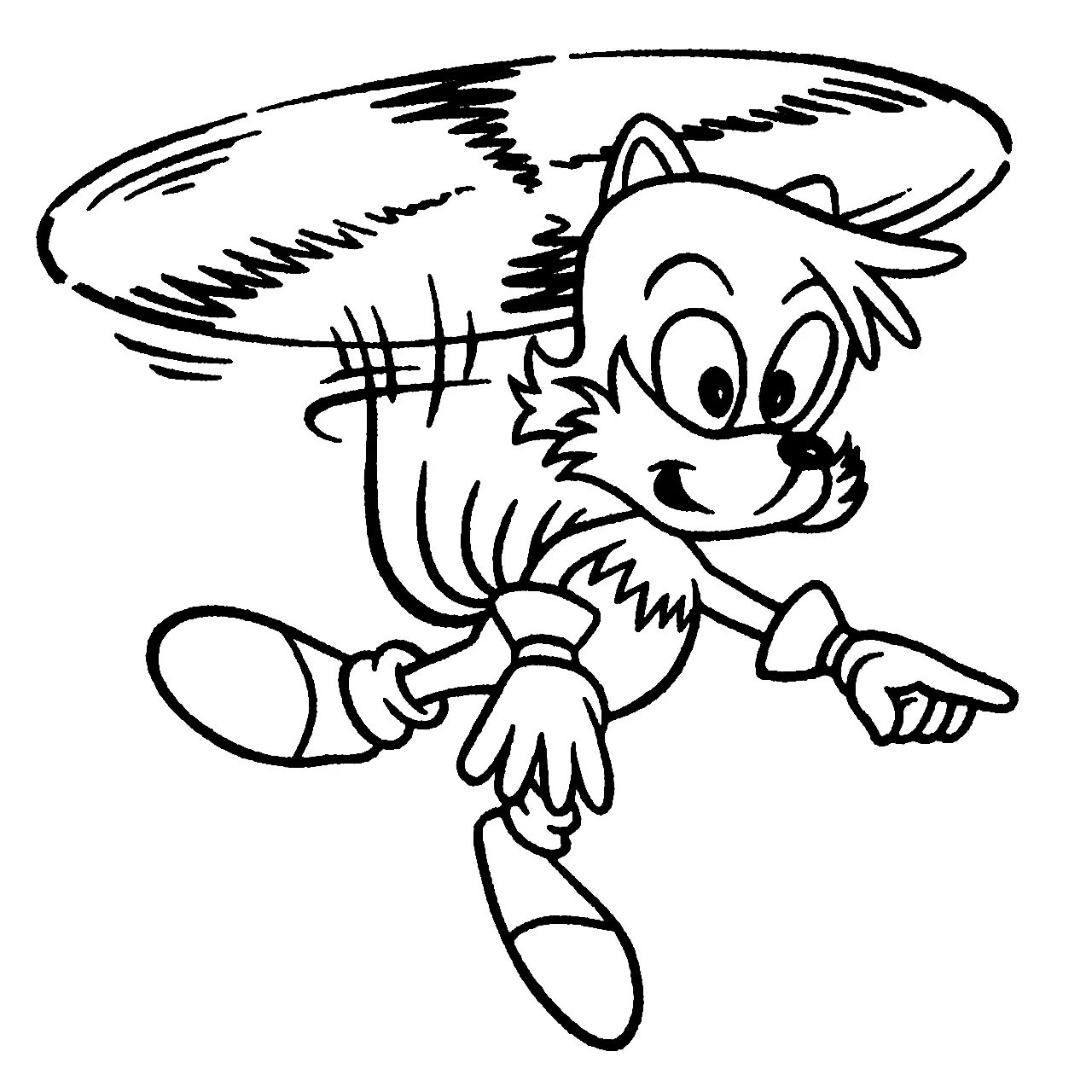 Tails Ausmalbilder 45