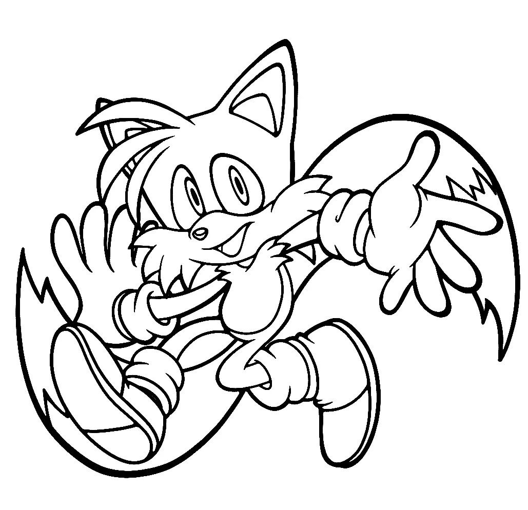 Tails Ausmalbilder 49