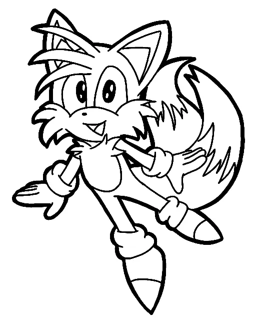 Tails Ausmalbilder 50