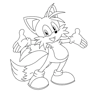 Tails Ausmalbilder 51