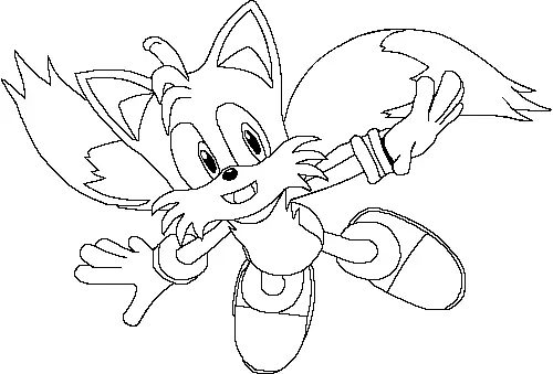 Tails Ausmalbilder 53