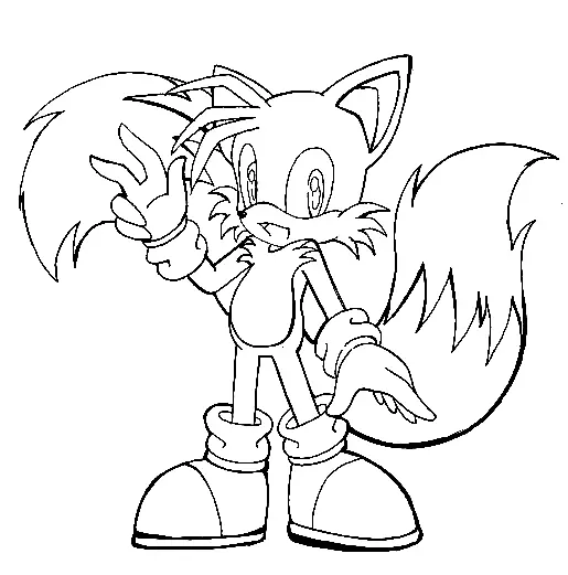 Tails Ausmalbilder 55