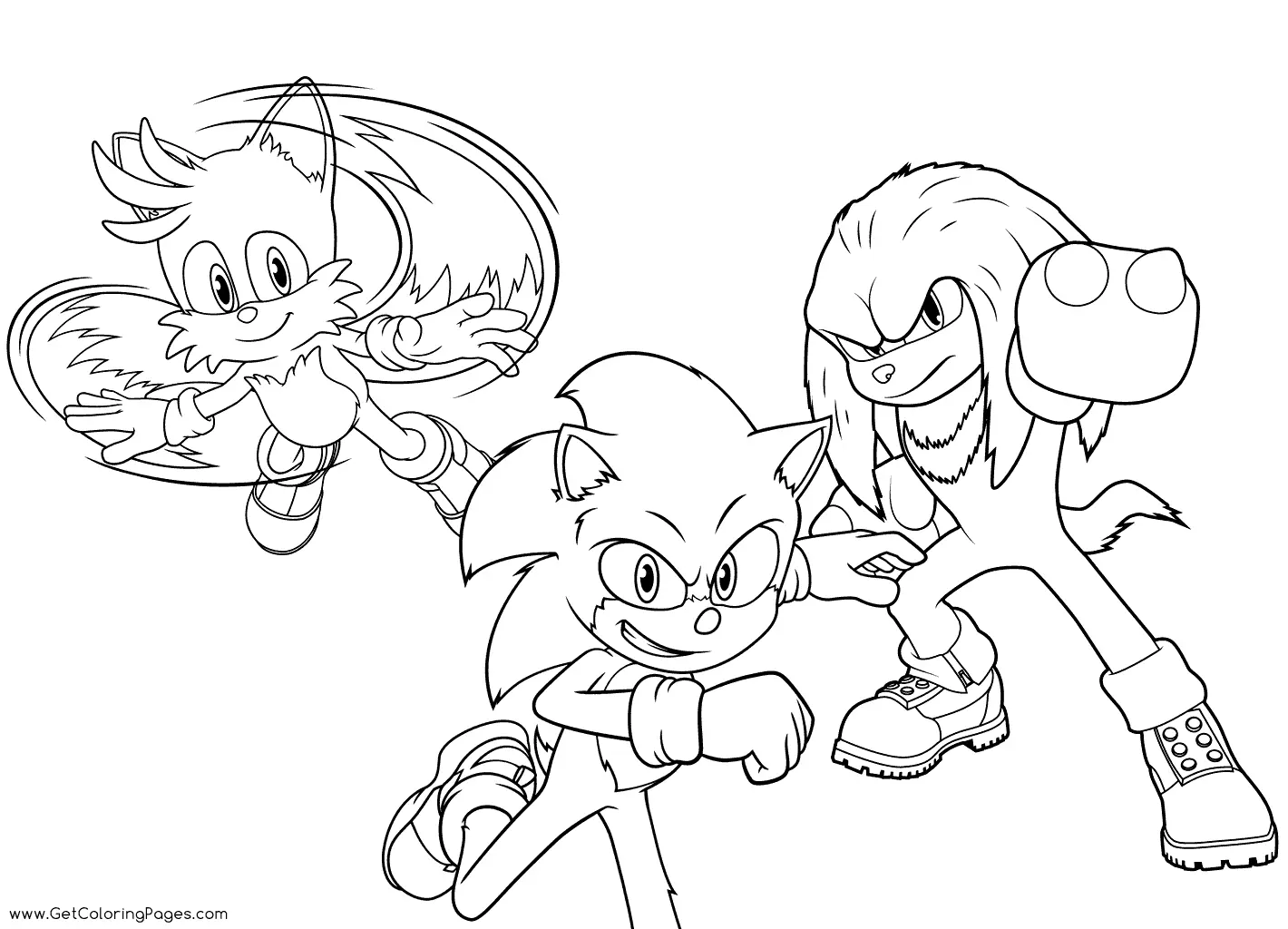 Tails Ausmalbilder 8
