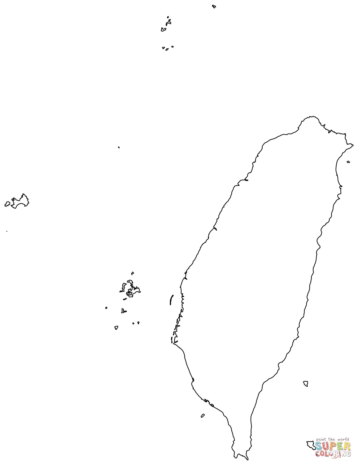 Taiwan Para Colorir 13