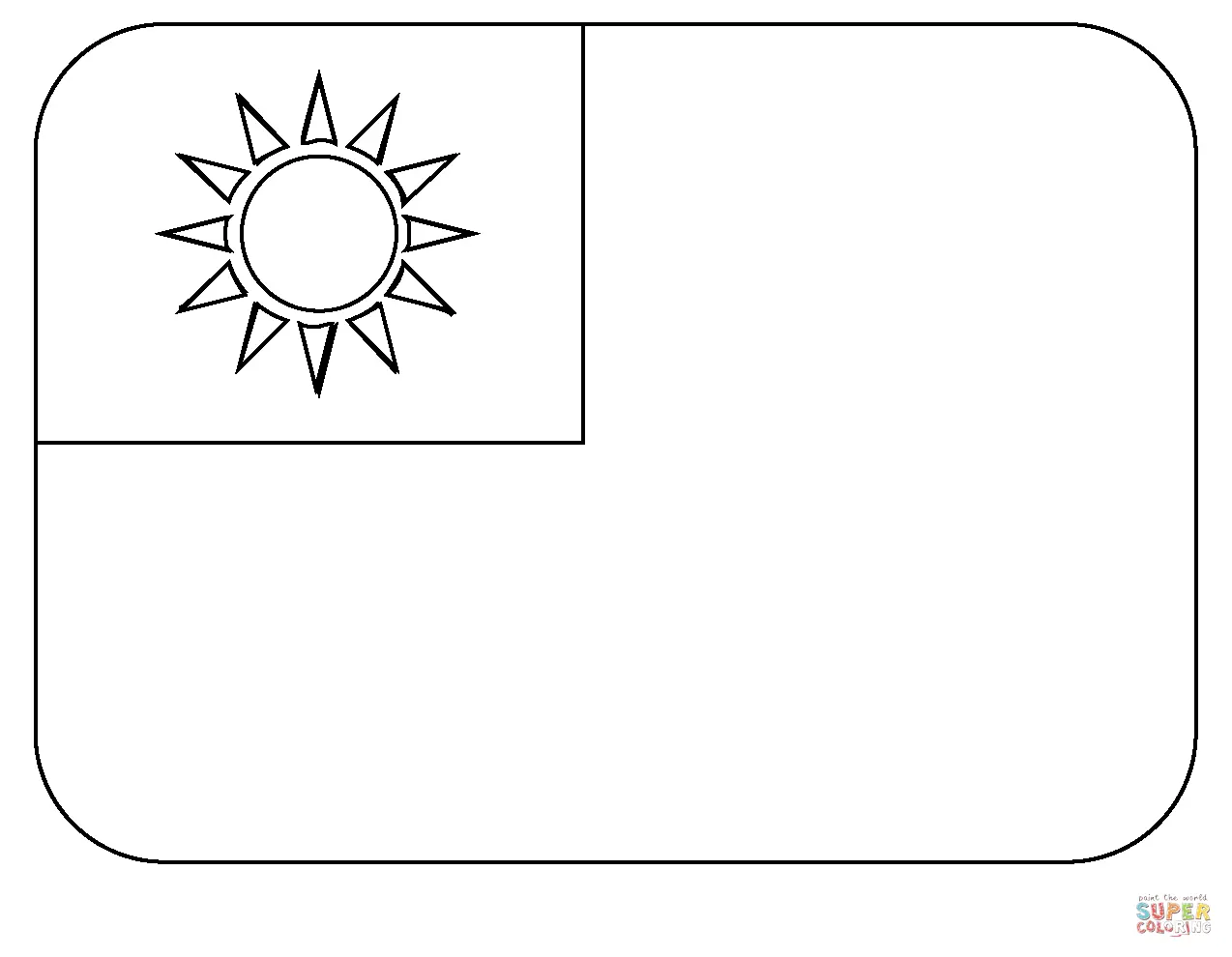 Taiwan Para Colorir 15