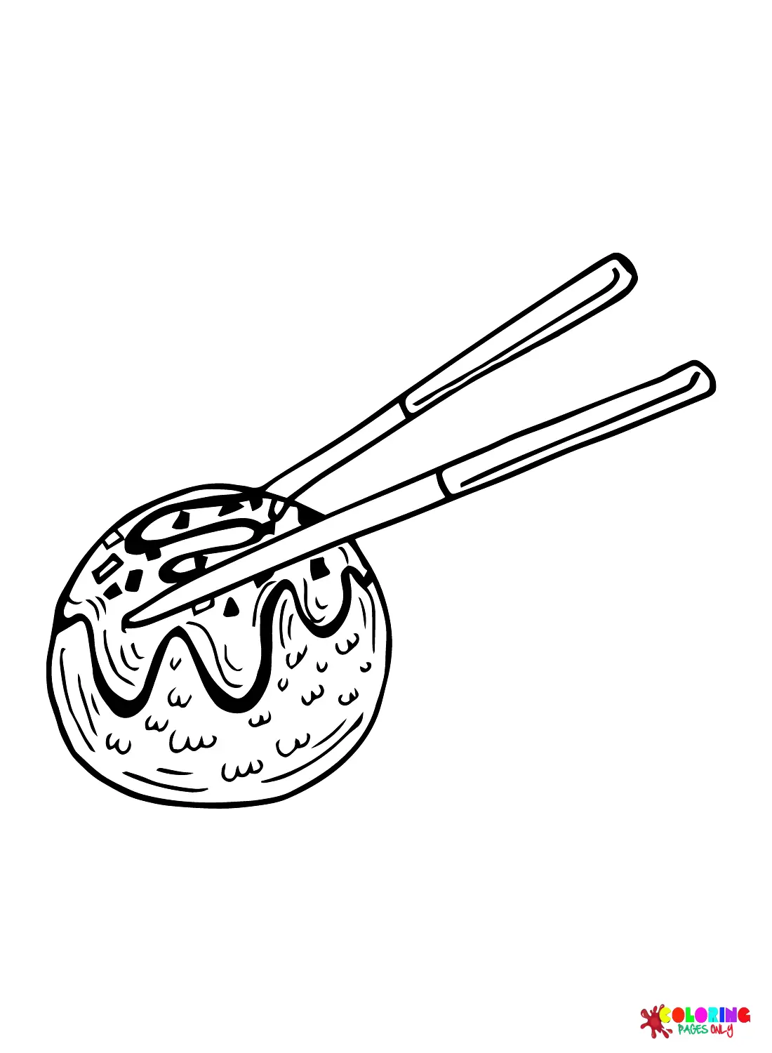 Takoyaki Ausmalbilder 20