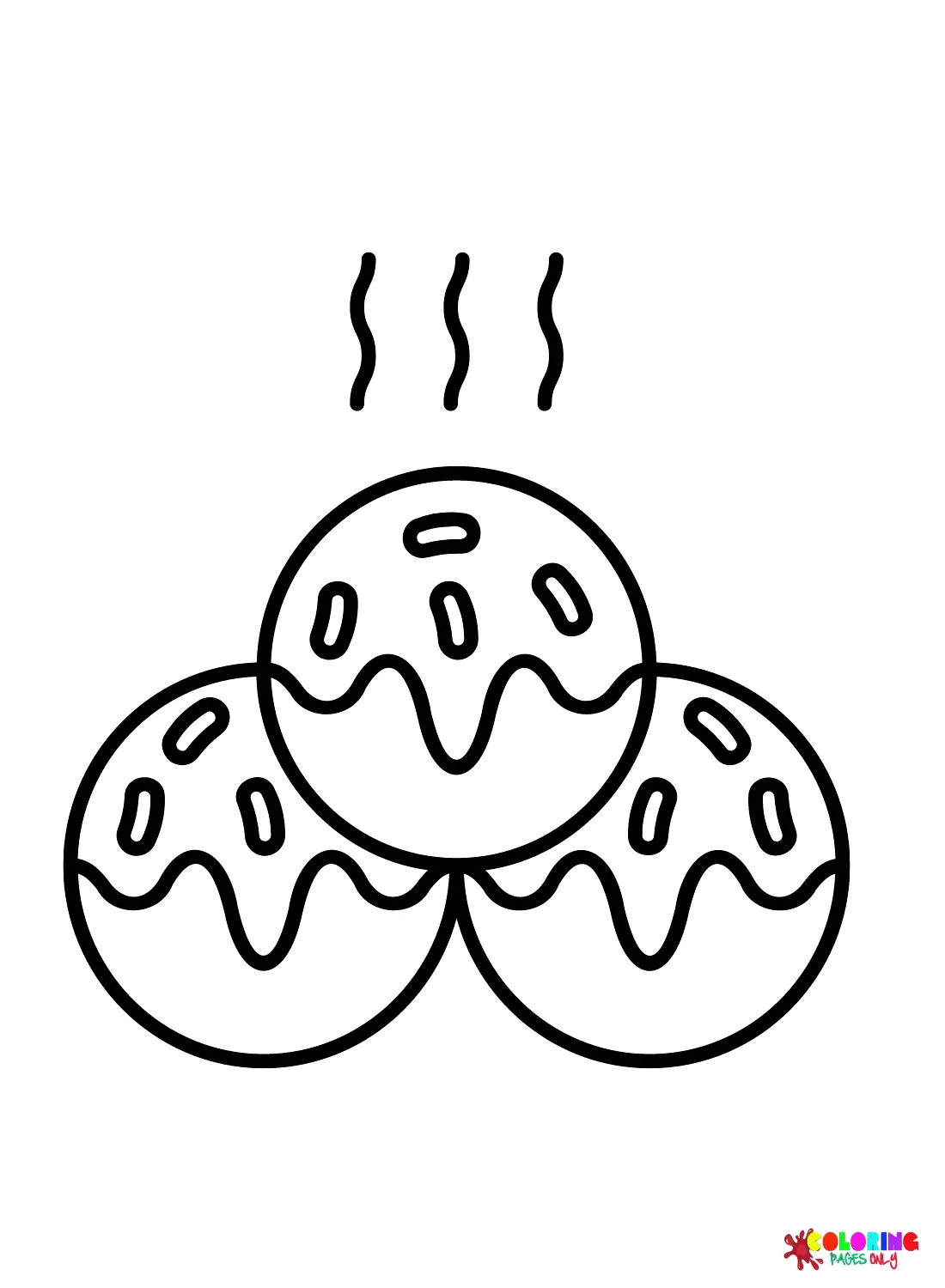 Takoyaki Ausmalbilder 28