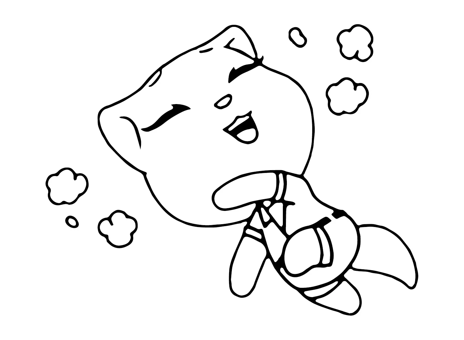 Talking Angela Coloring Pages 21