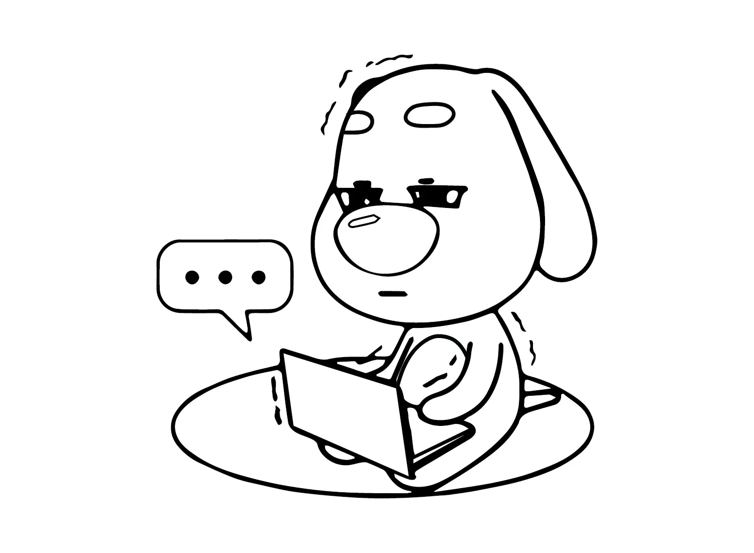 Talking Ben Coloring Pages 18