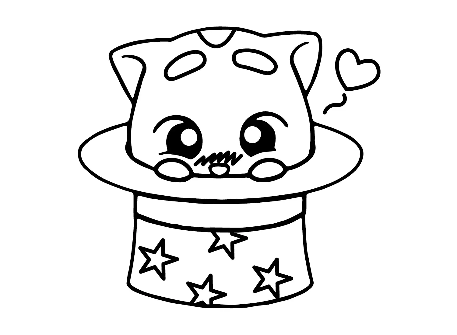 Talking Ginger Coloring Pages 15