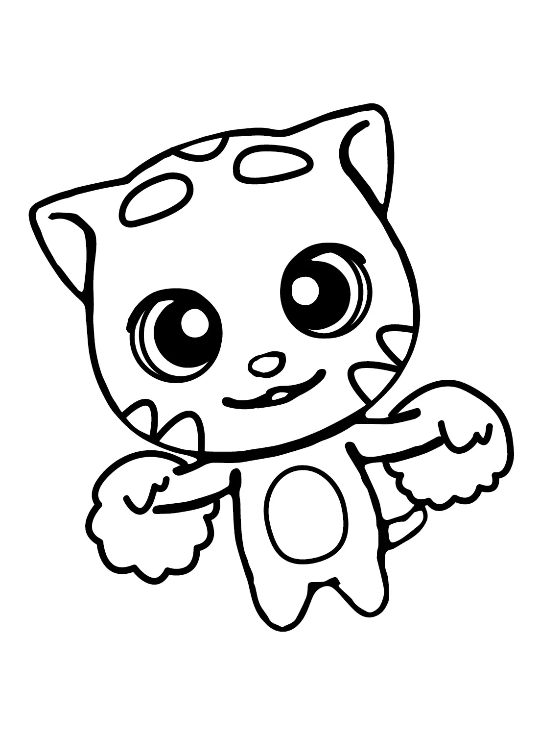 Talking Ginger Coloring Pages 20