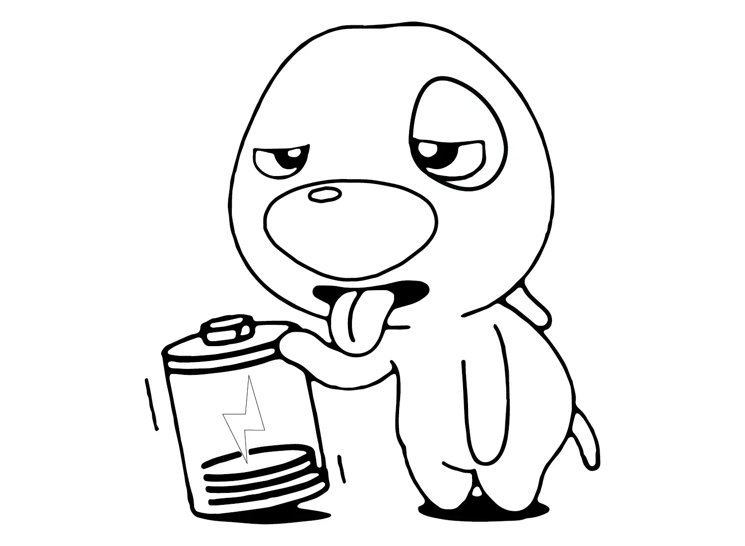 Desenhos de Hank Falante Para Colorir 1