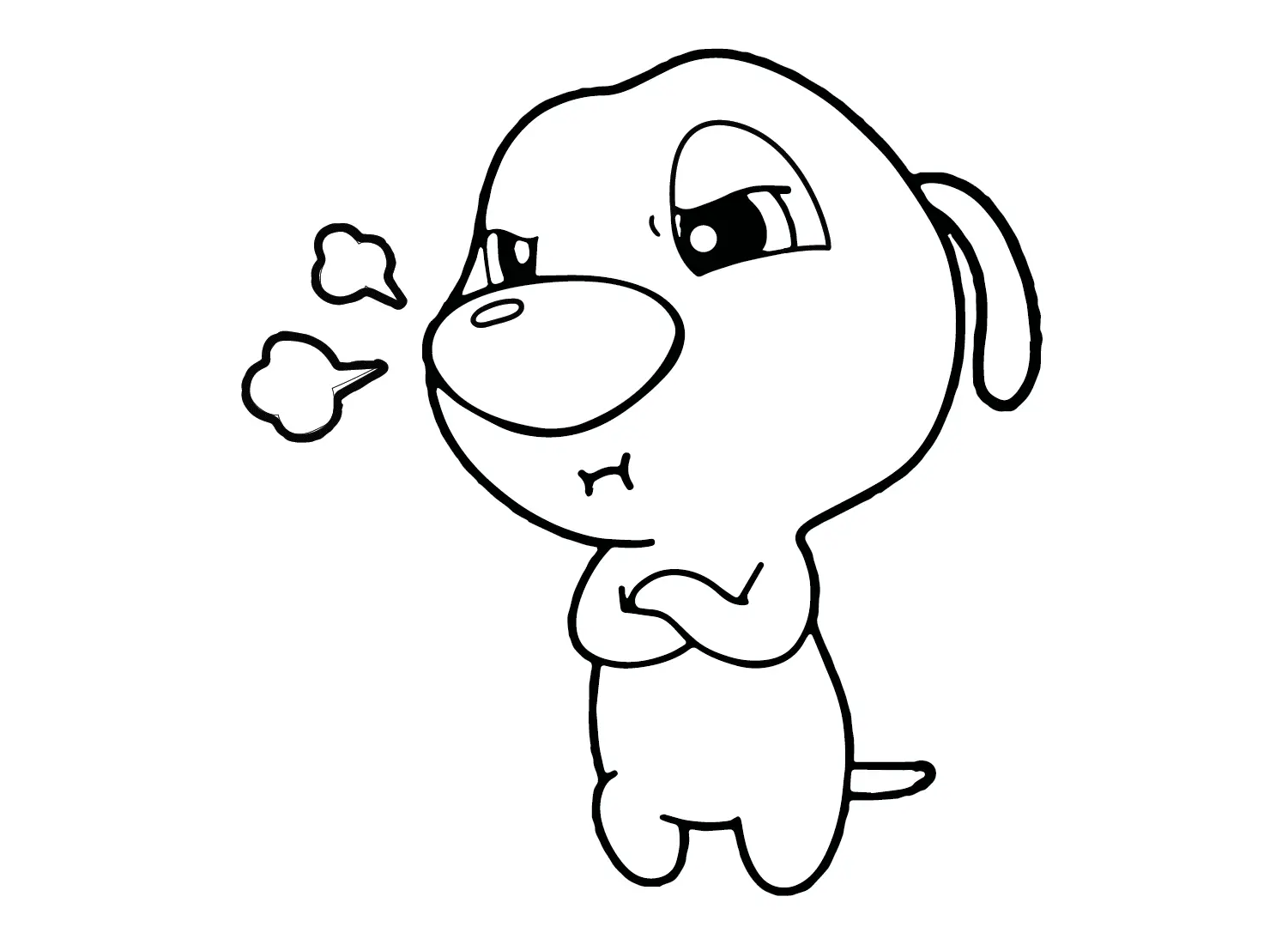 Talking Hank Coloring Pages