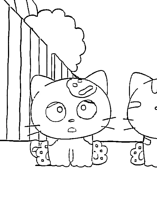 Tama Y Sus Amigos Para Colorear 10