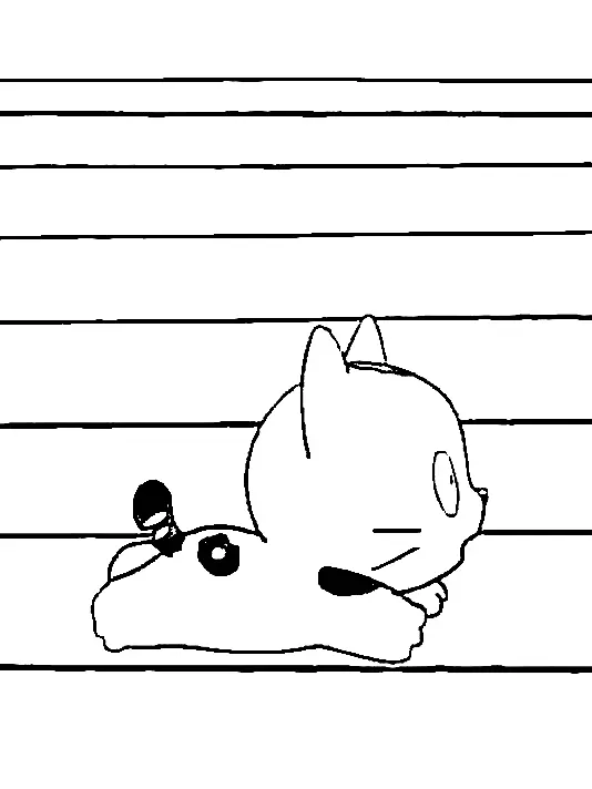 Tama Y Sus Amigos Para Colorear 15
