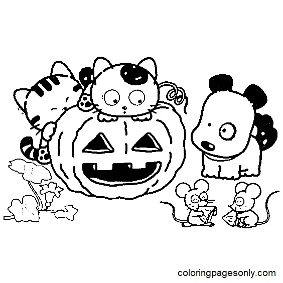 Tama Y Sus Amigos Para Colorear 20