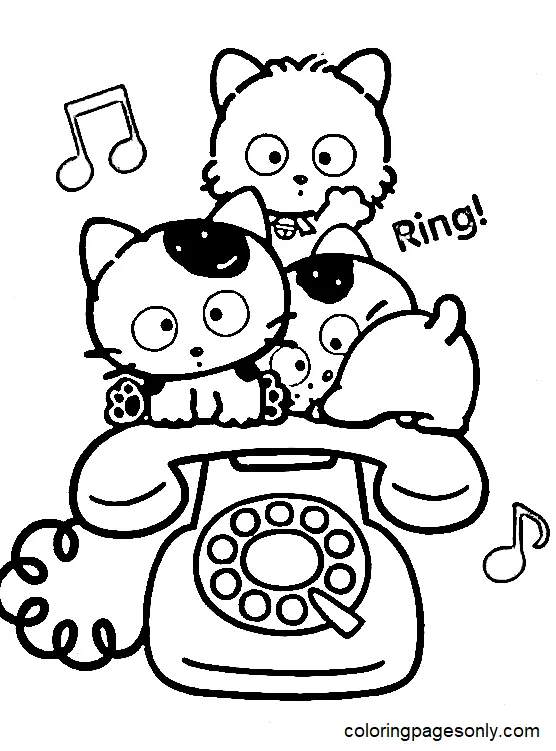 Tama Y Sus Amigos Para Colorear 9