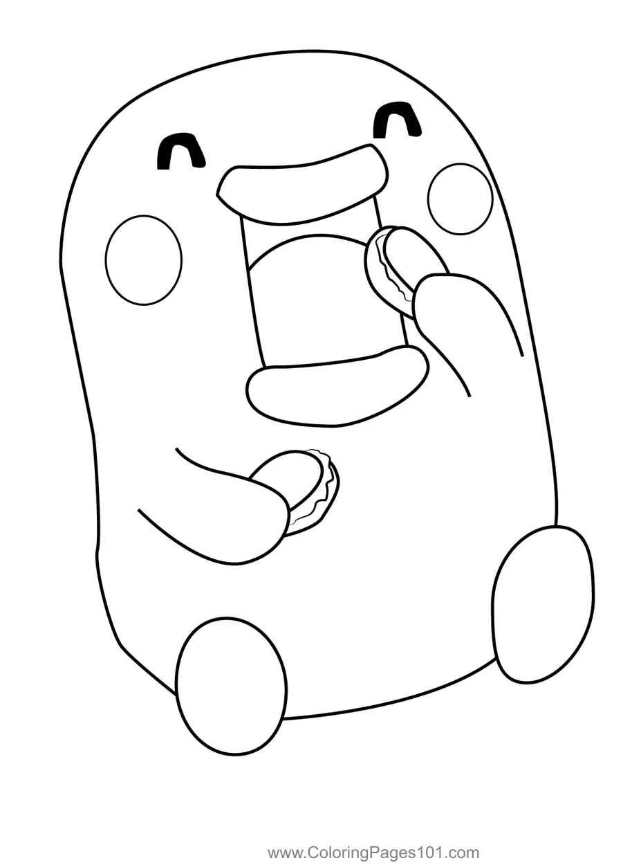 Tamagotchi Coloring Pages 1