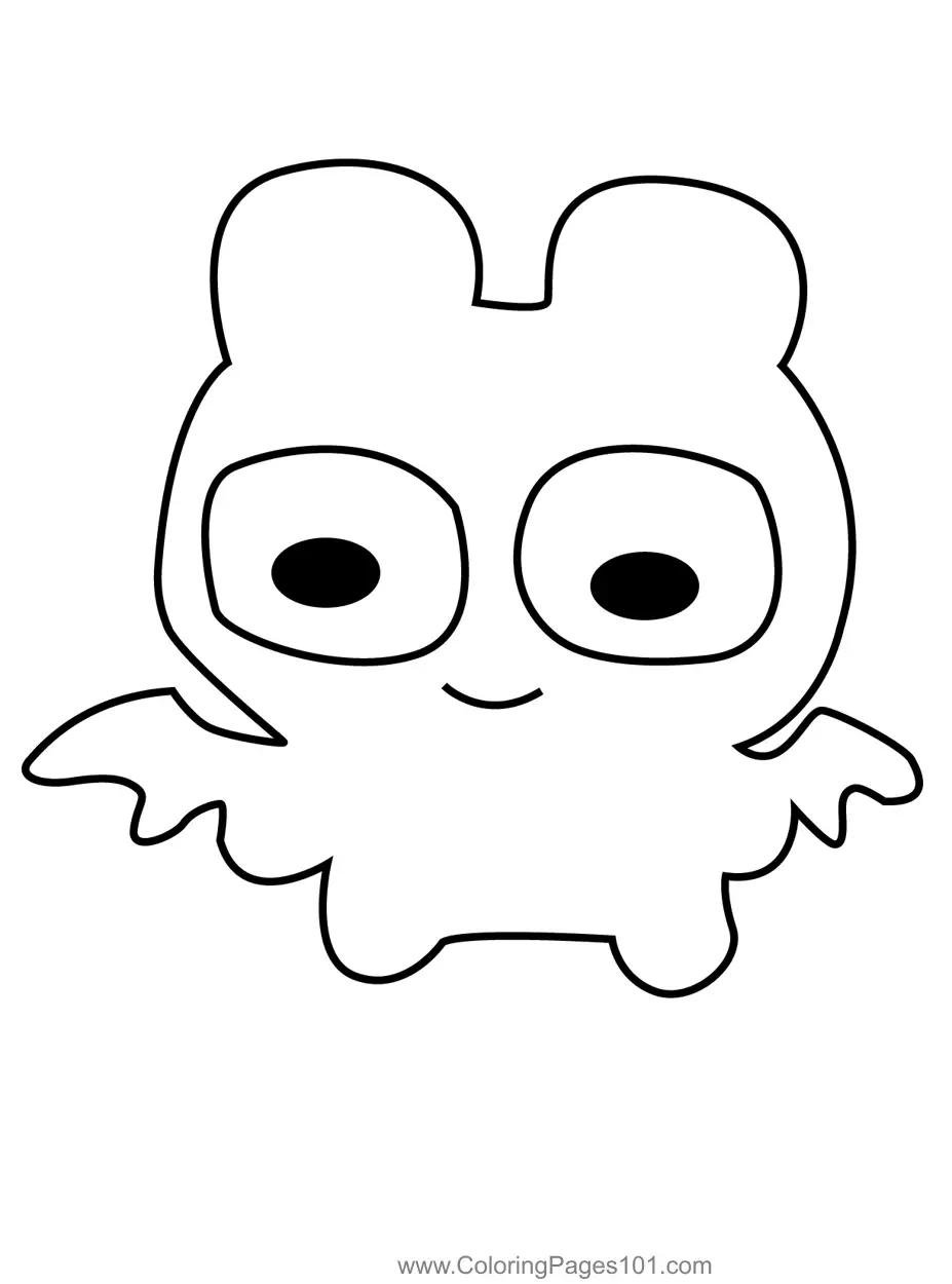 Tamagotchi Coloring Pages 6