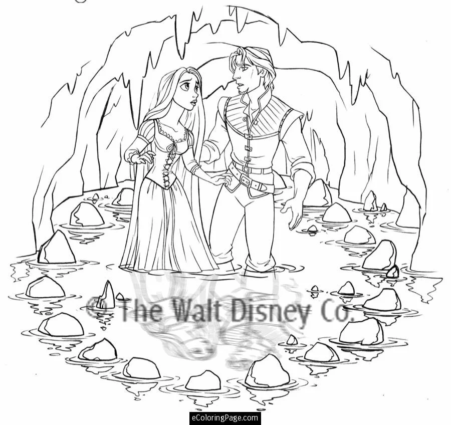 Rapunzel Ausmalbilder 40