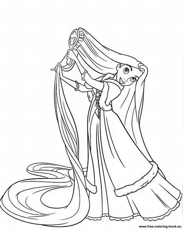 Rapunzel Ausmalbilder 49