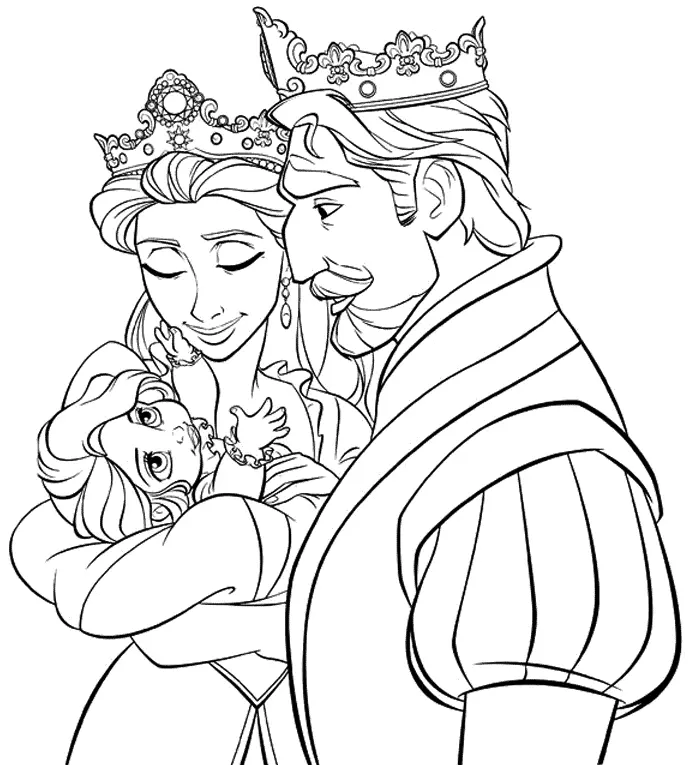 Rapunzel Ausmalbilder 52