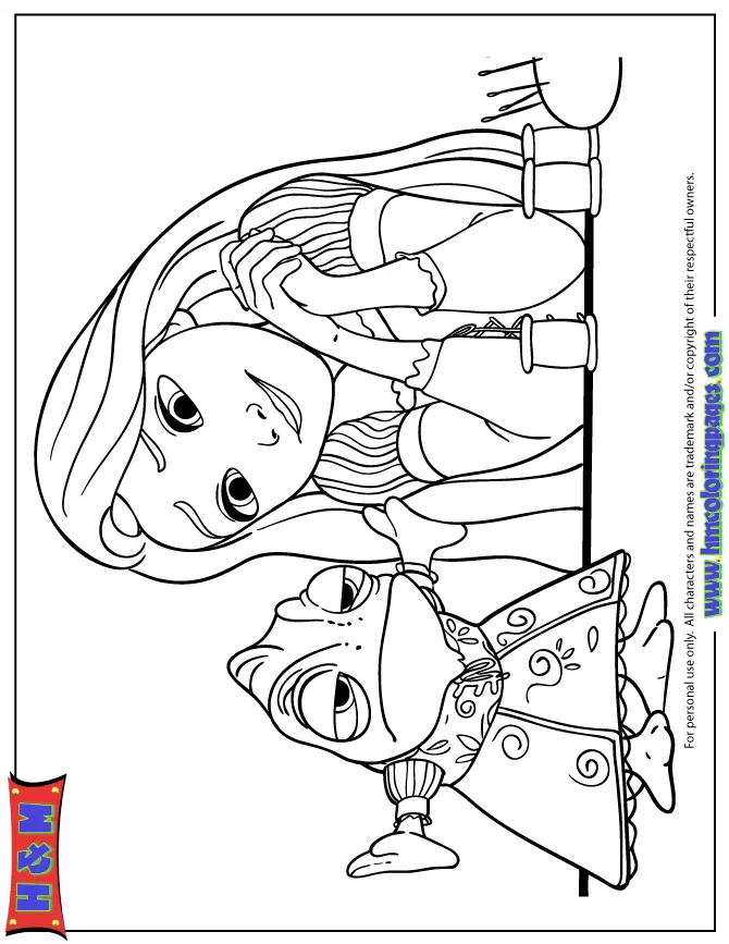 Rapunzel Ausmalbilder 55