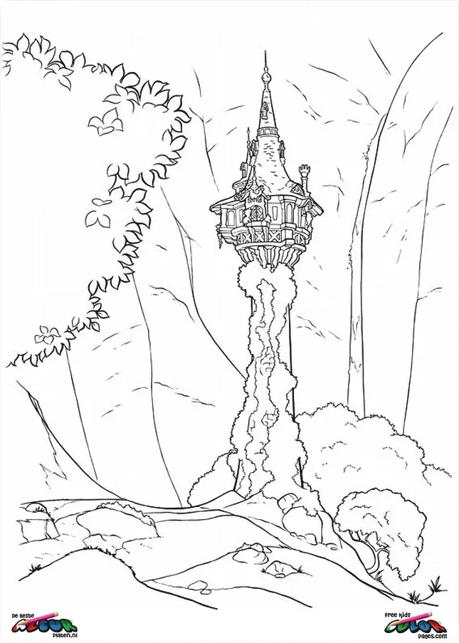 Rapunzel Ausmalbilder 61