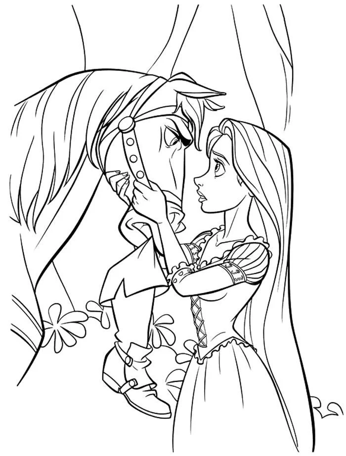 Rapunzel Ausmalbilder 78