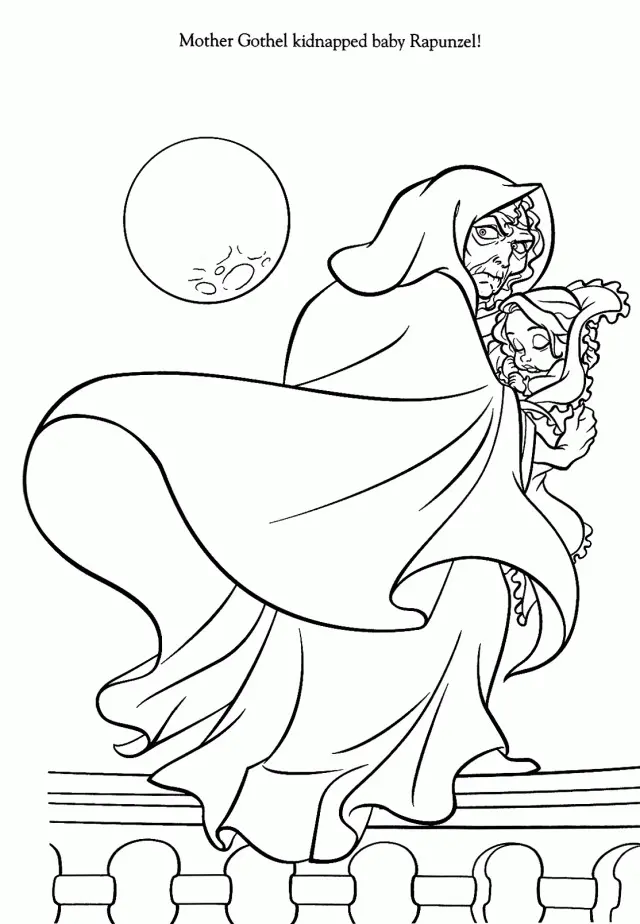 Rapunzel Ausmalbilder 94