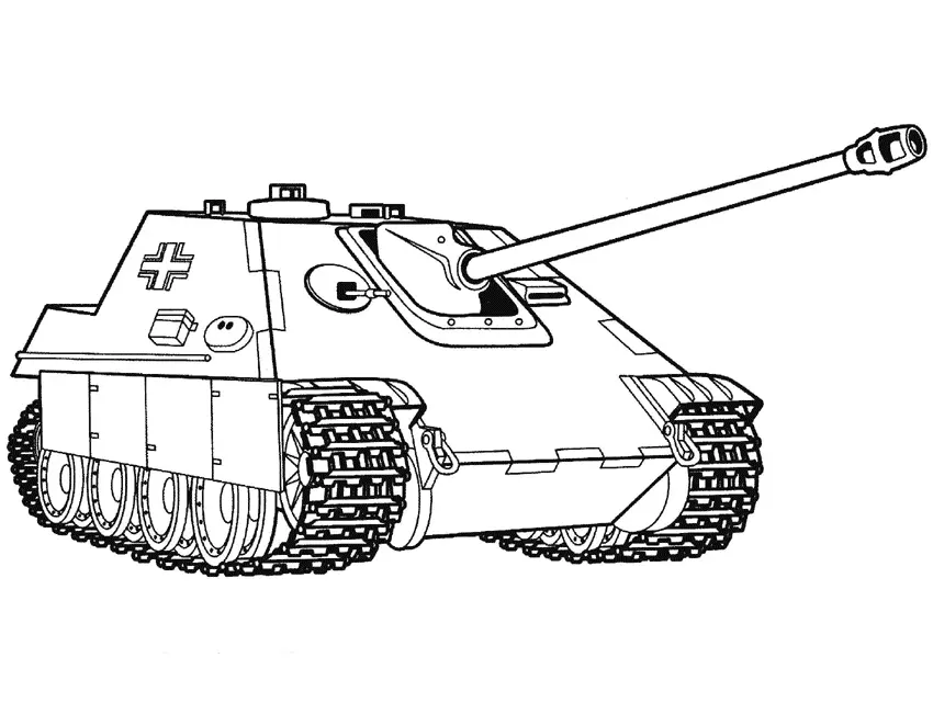 Desenhos de Tanque Do Exercito Para Colorir 102