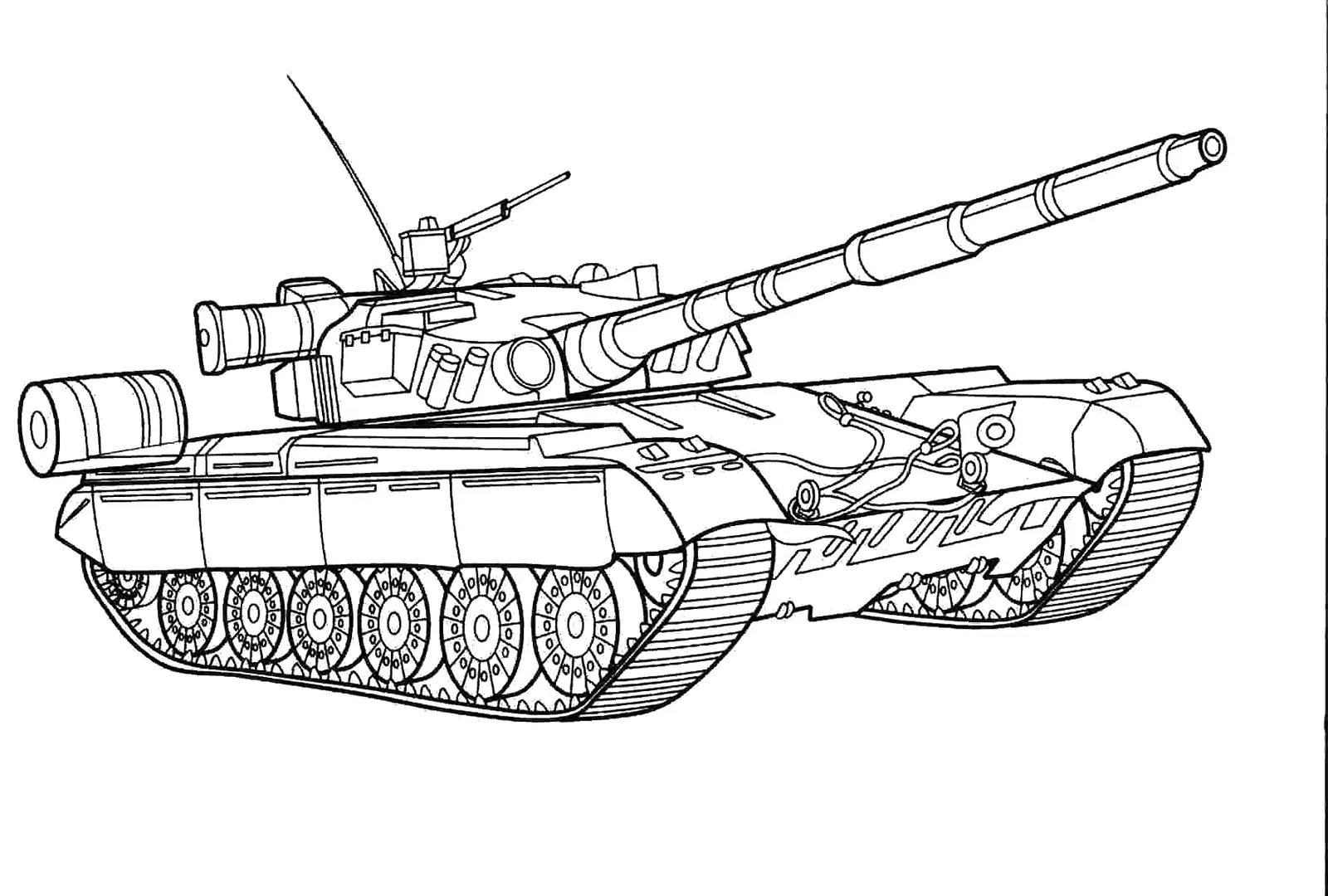 Desenhos de Tanque Do Exercito Para Colorir 39