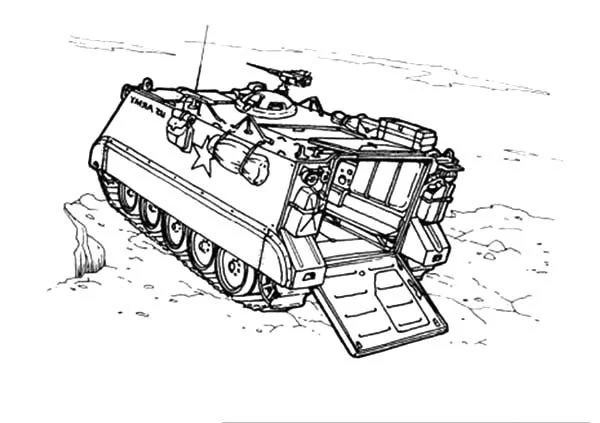 Desenhos de Tanque Do Exercito Para Colorir 58