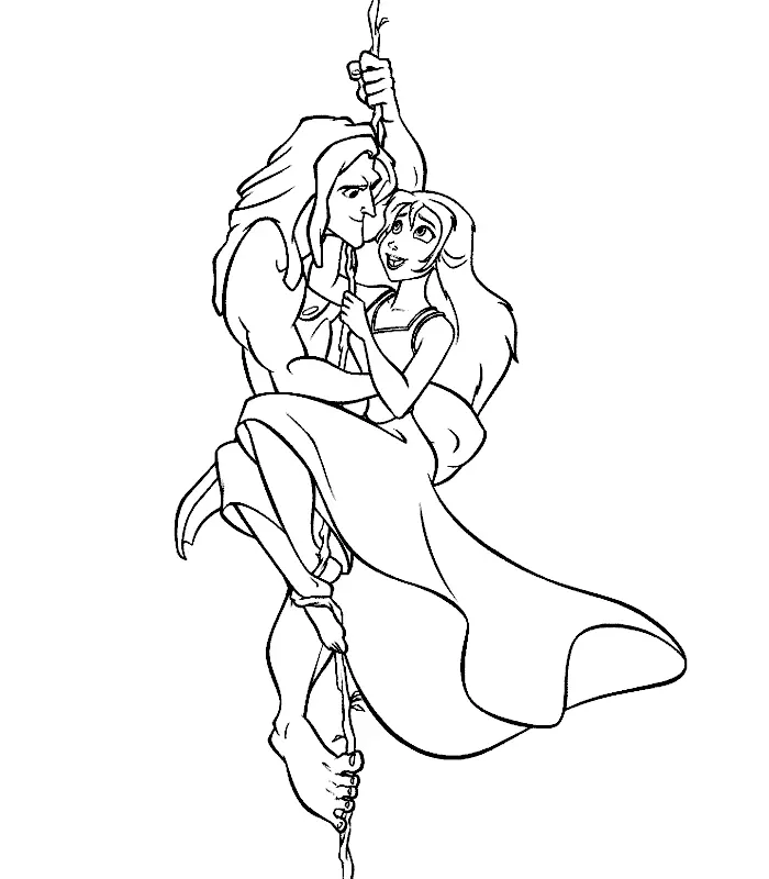 Tarzan Ausmalbilder 22