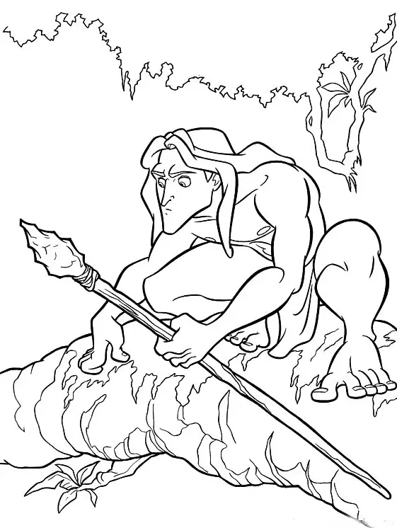 Tarzan Ausmalbilder 48