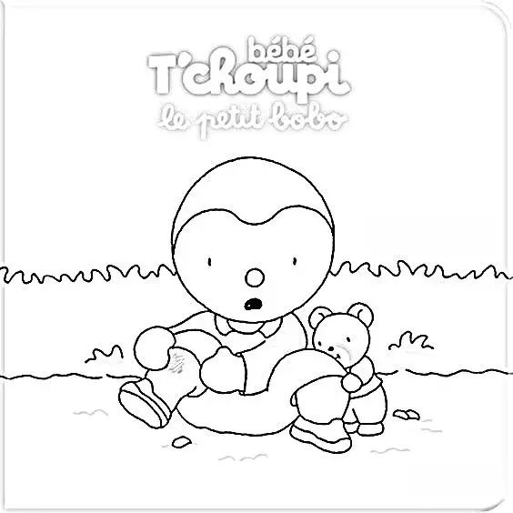 Tchoupi para Colorear 66