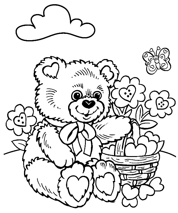 Osos De Peluche Para Colorear 19