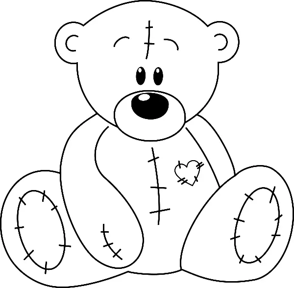 Osos De Peluche Para Colorear 22