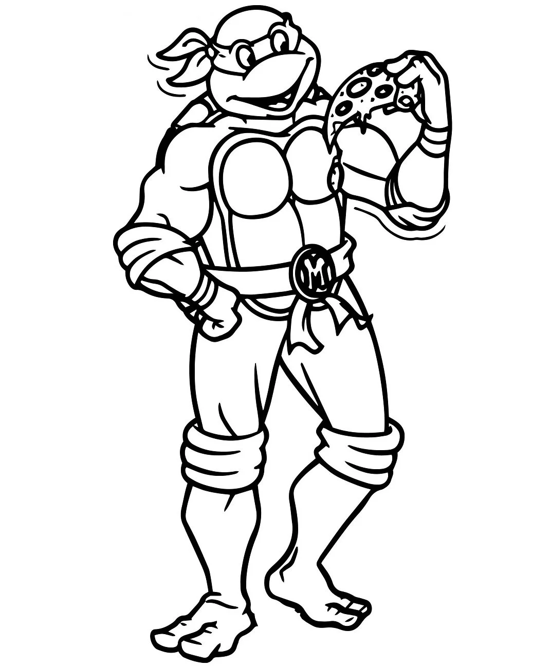 Teenage Mutant Ninja Turtles Coloring Pages 4