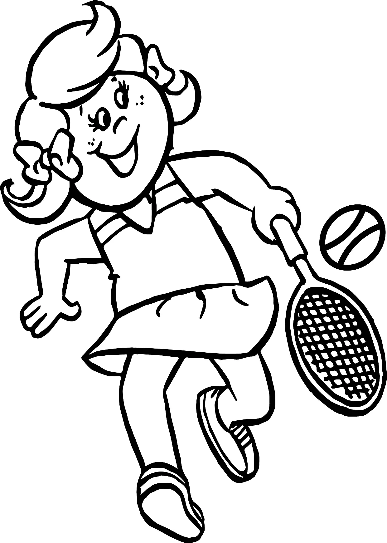 Tennis Coloring Pages 24
