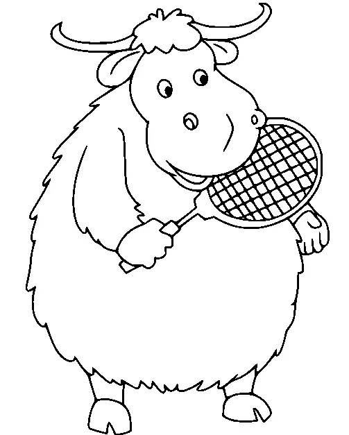Tennis Coloring Pages 25