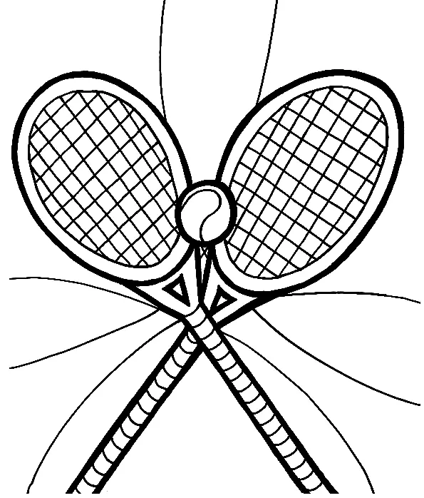 Tennis Coloring Pages 32