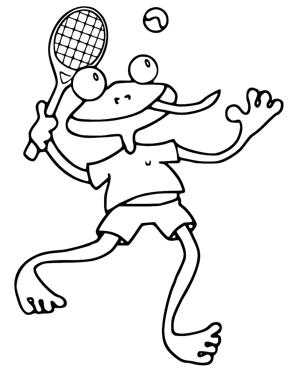 Tennis Coloring Pages 34