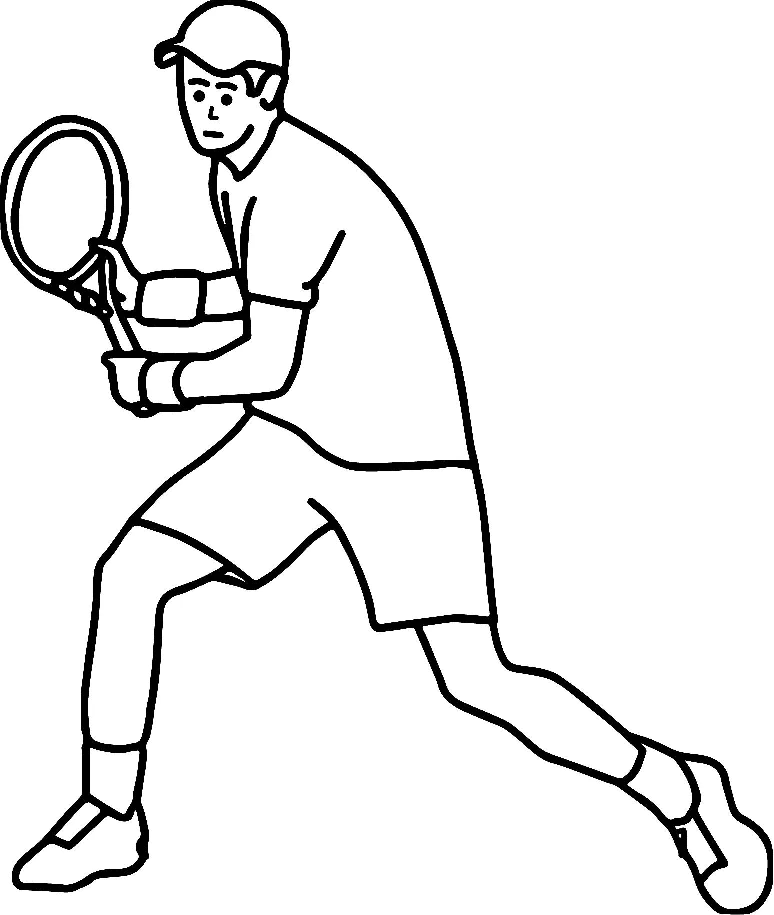 Tennis Coloring Pages 53