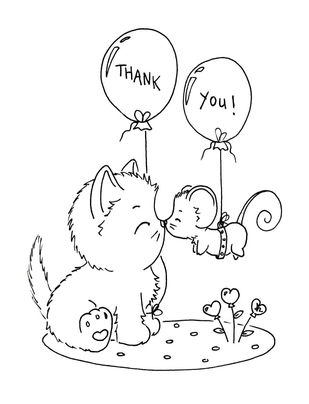 Thank You Coloring Pages 14